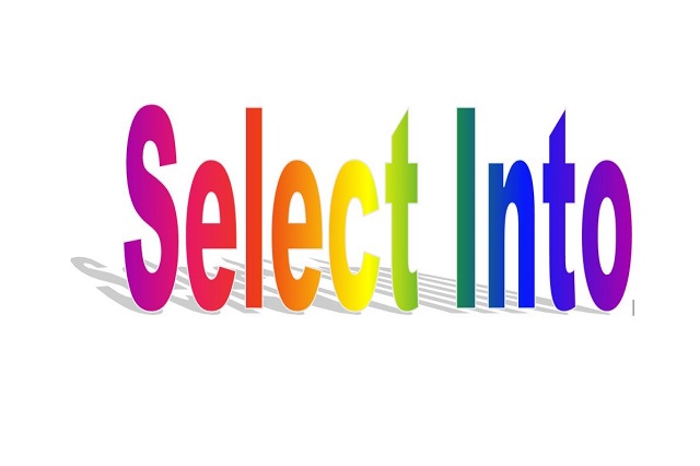 SQL – Select Into